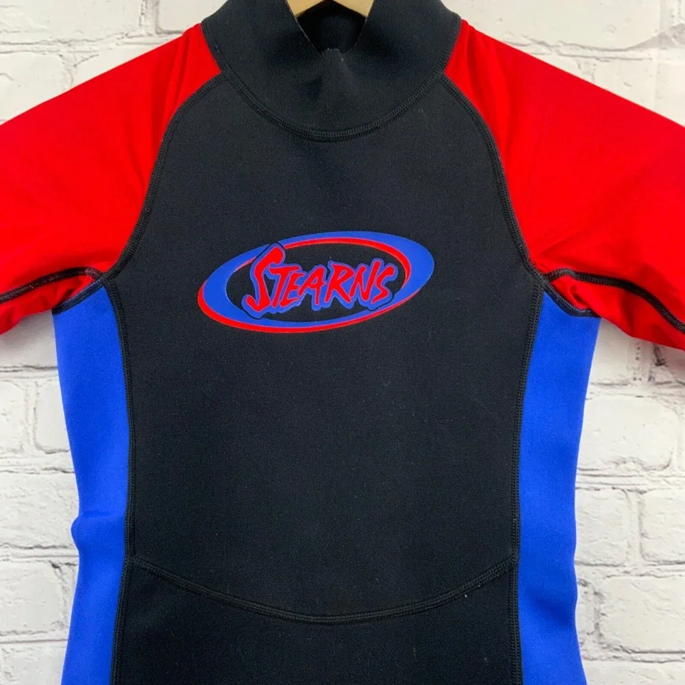 Stearns Youth Large Neoprene Bodysuit Diving Swimming Shorty Wetsuit‎